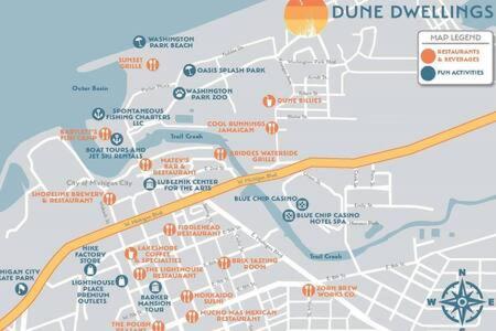 Spacious Upstairs 1Bed- Walking Distance To Beach Outlet Mall Michigan City Ngoại thất bức ảnh